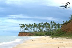 Praia da barra do Cahy Cumuruxatiba Bahia - Pousadas Praias Restaurantes